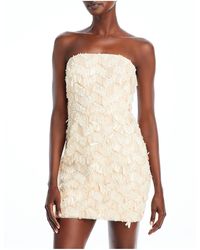 BCBGMAXAZRIA - Mini Strapless Cocktail And Party Dress - Lyst