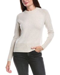 Forte - Plaited Rib Cashmere Sweater - Lyst