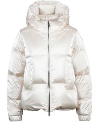 K-Way - Lethille Thermo Pearly Hooded Down Jacket - Lyst