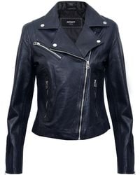Infinity Leather - Smart Biker Jacket-Matlock - Lyst