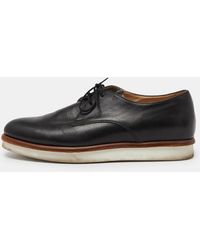 Tod's - Leather Platform Oxfords - Lyst