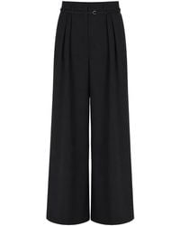 Dries Van Noten - Wide-Leg Trousers With High Waist And Pleated Front - Lyst