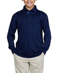 Tailorbyrd - Solid Polo Shirt - Lyst