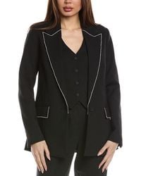 AllSaints - Atlas Krys Wool-Blend Blazer - Lyst