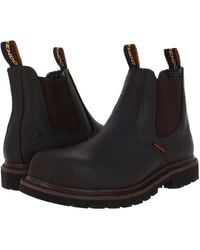 Berrendo - 6" Steel Toe Work Boots For And Pull On Chelsea And Electrical Hazard And Oil And Slip Resistant - Lyst