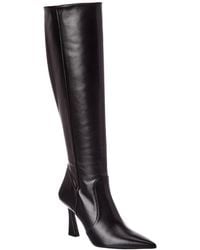 Stuart Weitzman - Vinnie Zip Leather Boot 85 - Lyst