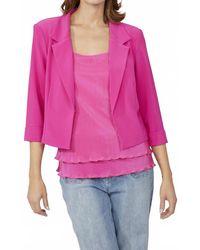 FRANK LYMAN - Knit Bolero Jacket - Lyst