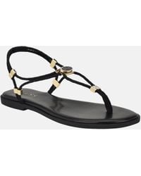 Guess Factory - Casens Stretch Cord Backstrap Sandals - Lyst