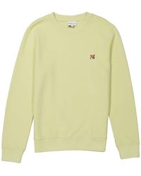 Maison Kitsuné - Fox Head Patch Sweatshirt - Lyst