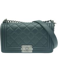 Chanel - Boy Leather Shopper Bag (pre-owned) - Lyst