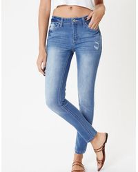 Kancan - Mendy Mid Rise Super Skinny Jean - Lyst