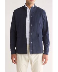 Travis Mathew - Cloud Denim Full Zip Jacket - Lyst