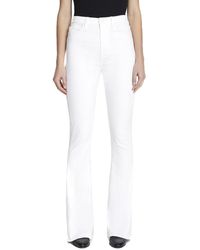 7 For All Mankind - Clean White Ultra High-rise Skinny Bootcut Jean - Lyst