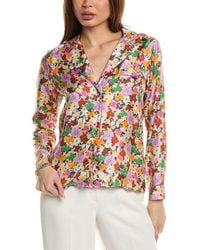 Borgo De Nor - Eden Silk Top - Lyst