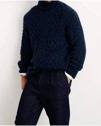 Alex Mill - Fisherman Cable Turtleneck - Lyst