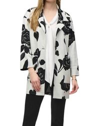 Joseph Ribkoff - Jacquard Floral Straight Jacket - Lyst
