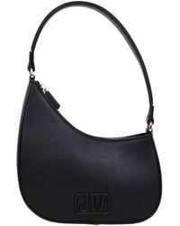 Jason Wu - Smooth Pu Shoulder Bag With Tonal 3D Logo - Lyst