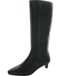 Madewell - The Dimes Covered Heel Leather Knee-High Boots - Lyst