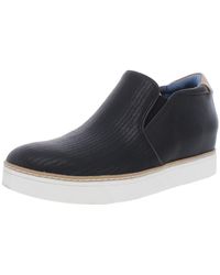 Dr. Scholls - If Only Faux Leather Slip On Wedge Sneaker - Lyst