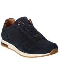 Dune - Trilogy Suede & Leather Sneaker - Lyst