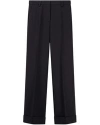Cellar Door - Ima Virgin Wool Palazzo Trousers - Lyst