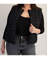 The Curve - Plus Size Quilted Puffer Vest - Lyst