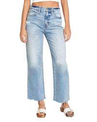 DAZE - Pleaser High Rise Wide Ankle Jean - Lyst