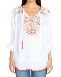 Johnny Was - Dragonfly Blouse - Lyst