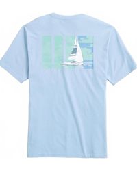 Southern Tide - Sails On The Sea Short Sleeve T-Shirt - Lyst