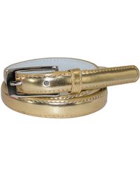 CTM - Skinny Leather Dress Belt (Pack Of 2) - Lyst