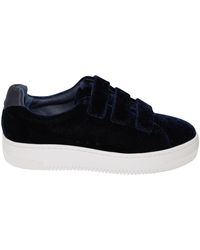 Sandro - Velcro Low Top Sneakers - Lyst