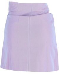 Acne Studios - A-line Mini Skirt - Lyst
