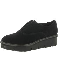 Clarks - Airabell Sky Leather Slip On Oxfords - Lyst