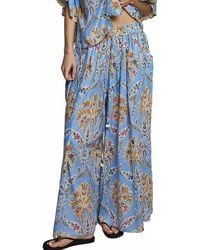 Pol - Floral Pleated Woven Pants - Lyst