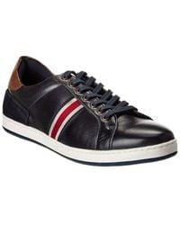 Dune - Tomer Leather & Suede Sneaker - Lyst