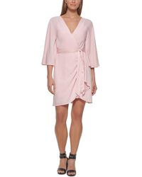 DKNY - Knee-length Party Fit & Flare Dress - Lyst