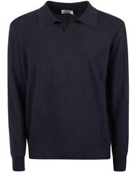 Altea - Polo Neck Virgin Wool Sweater - Lyst