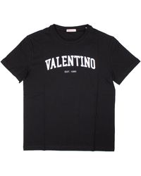 Valentino - Cotton Logo T-shirt - Lyst