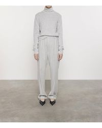 Enza Costa - Cashmere Easy Long Sleeves Crew Neck Top - Lyst