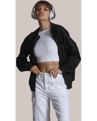Members Only - Windbreaker Oversized Packable Jacket - Lyst