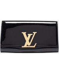 Louis Vuitton - Patent Leather Louise Clutch - Lyst