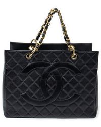 Chanel - Cc Timeless Grand Shopping Tote - Lyst