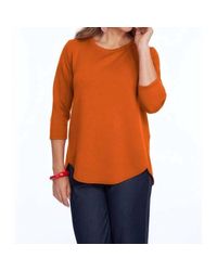 Elior - Zofi Round Neck Top - Lyst