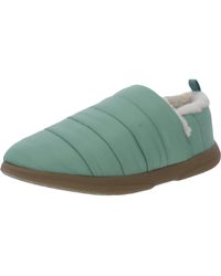 Vionic - Tranquil Nylon Faux Fur Lined Loafer Slippers - Lyst