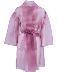 Antonelli - Lightweight Sheer Silk Jacket - Lyst