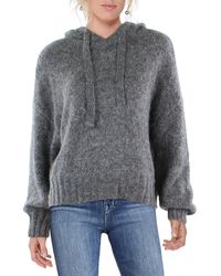 Z Supply - Wool Blend Long Sleeves Hooded Sweater - Lyst