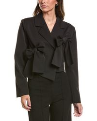 Gracia - Applique Bow Crop Jacket - Lyst