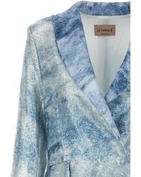 Le twins - Polyester Blazer - Lyst