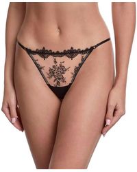 Ajour - Finsbury Lace Adjustable G-String - Lyst