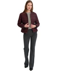 Tahari - Lightweight Quilted Jacket With Snap Closure - Lyst